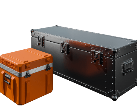 Verschiedene Modelle der Serie Gefahrgutbehälter