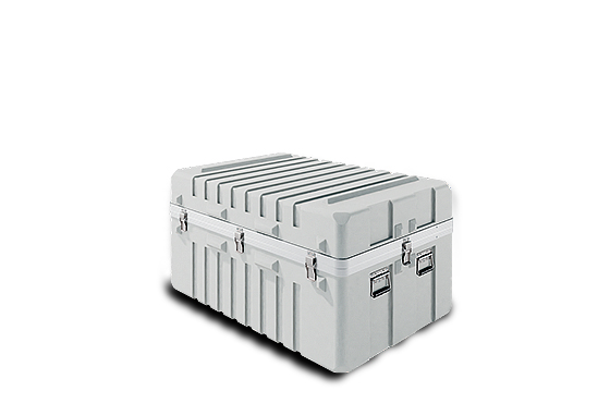 Transportbox aus Kunststoff weiß
